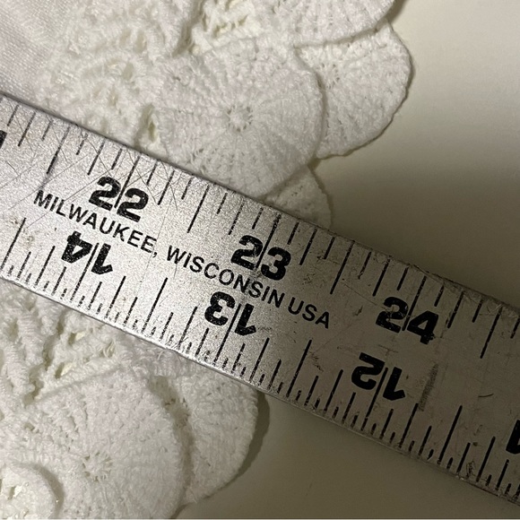 NWT Bellambra Made in Italy Linen with Lace Sleeveless Blouse - Picture 11 of 12